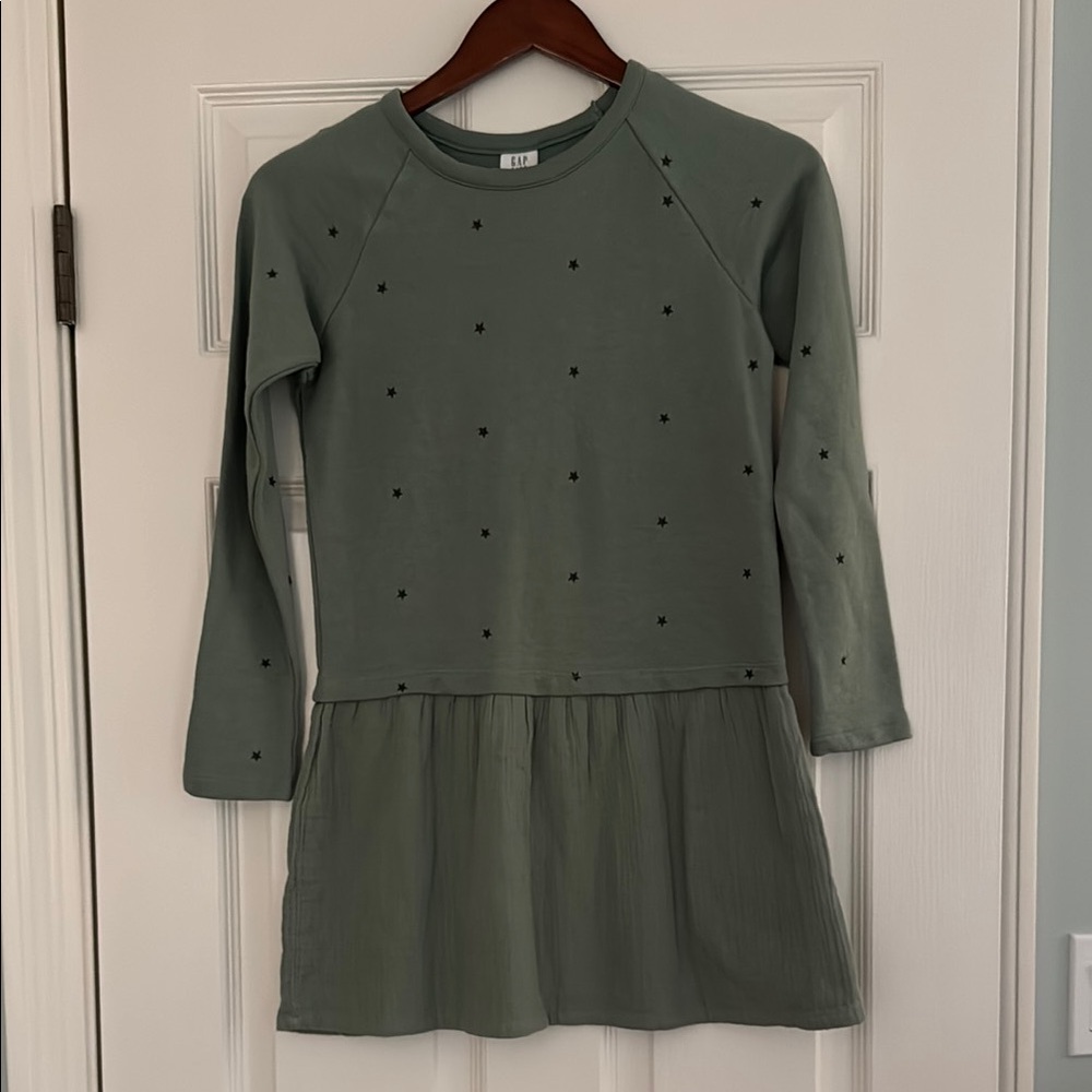GAP embroidered stars dress